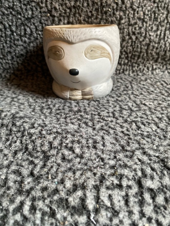 Other - Neutral Sloth Ceramic Planter - Home Accents